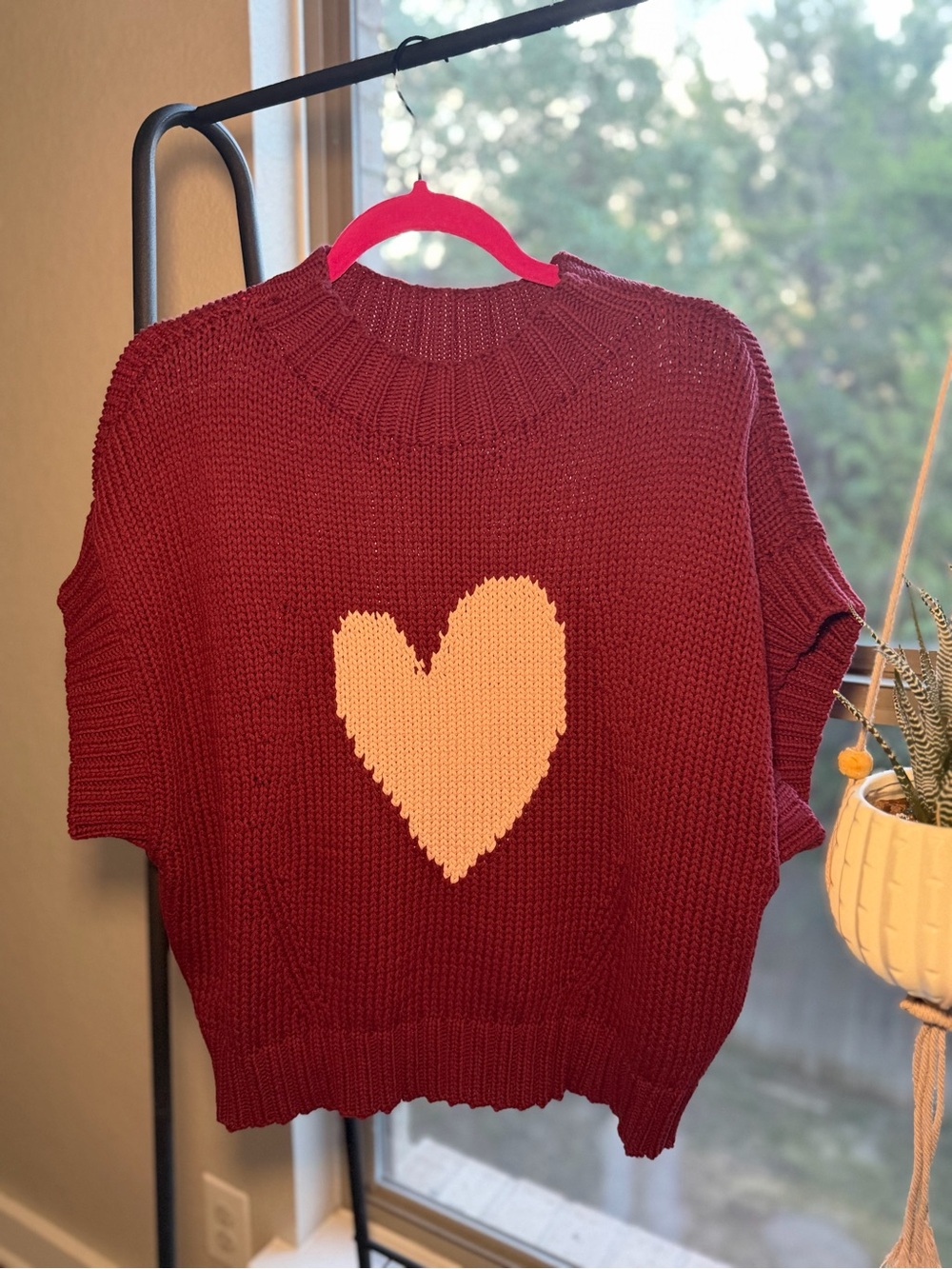Anthropologie Pippa Mock Neck Sweater Extended Sleeve - Picture 6 of 7